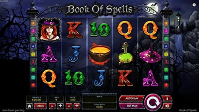 a screenshot of an online video slot game